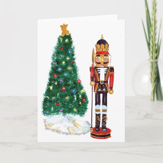 Nutcracker Greeting Card (Front)