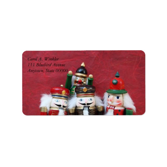 Nutcracker group on red label (Front)