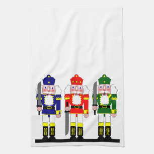 Nutcracker Holiday Christmas Tea Towel