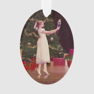 Nutcracker Holiday Customizable Ornament