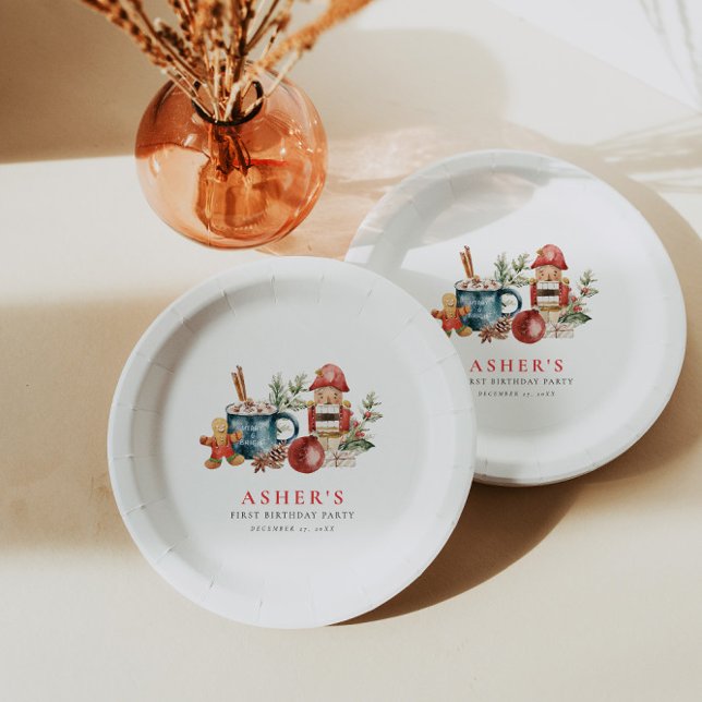 Nutcracker Holiday Paper Plate (Creator Uploaded)