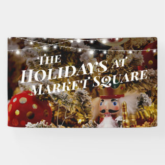 Nutcracker Holiday Photo Banner