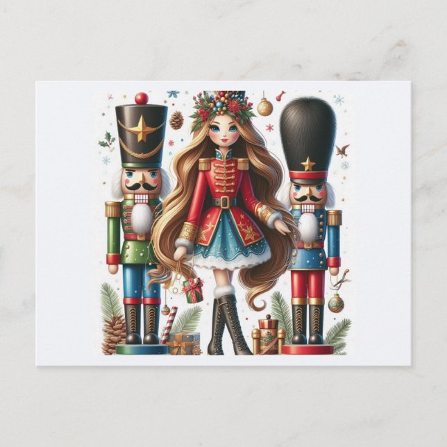 Nutcracker Holiday Postcard (Front)