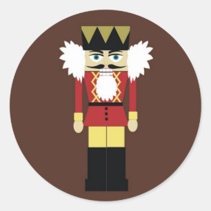 Nutcracker Holiday Sticker