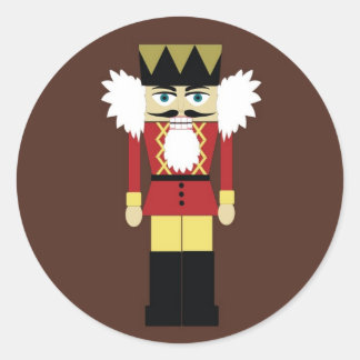 Nutcracker Holiday Sticker
