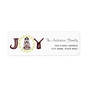 Nutcracker Label Joy