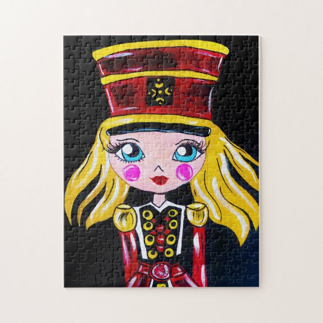 Nutcracker Lady with lashes Jigsaw Puzzle (Vertical)