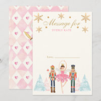 Nutcracker Land Of Sweets Time Capsule Note Card