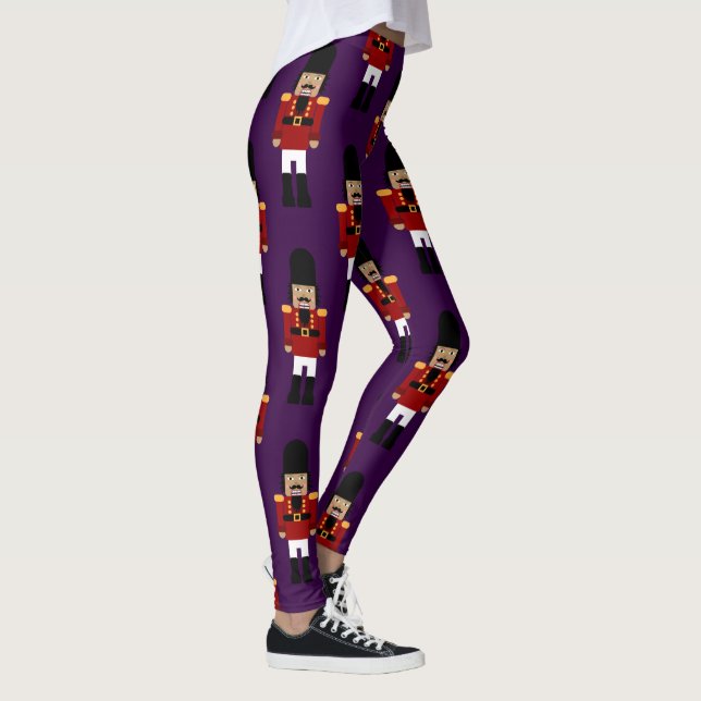 Nutcracker Leggings (Purple Background) (Right)