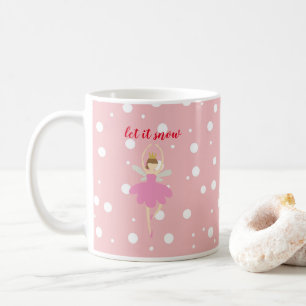 Nutcracker Let it Snow Christmas Coffee Mug