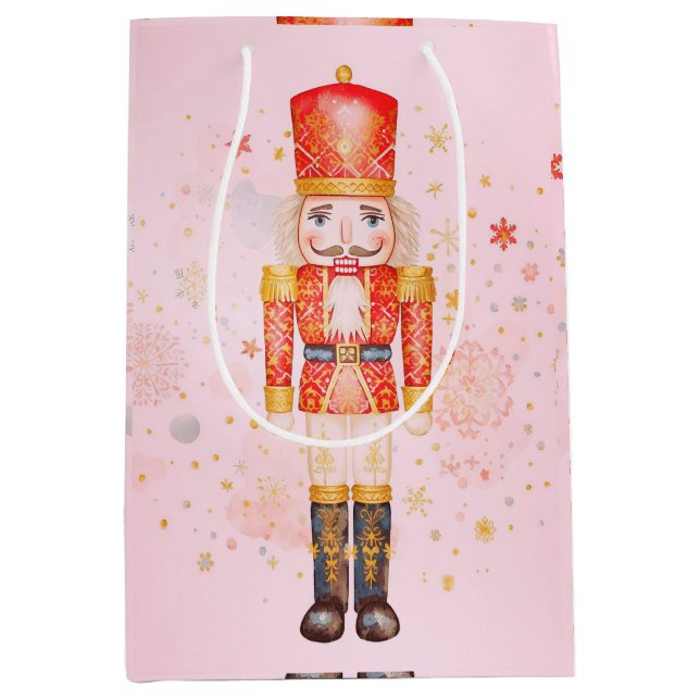 Nutcracker Medium Gift Bag (Front)