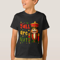Nutcracker Merry Christmas Funny Xmas Pajamas Y'al