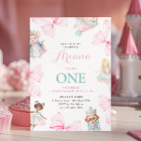 Nutcracker Onederland Girl First Birthday