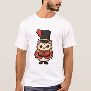 Nutcracker Owl Christmas T-Shirt