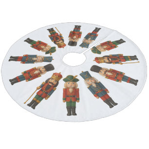 Nutcracker Parade Christmas Tree Skirt