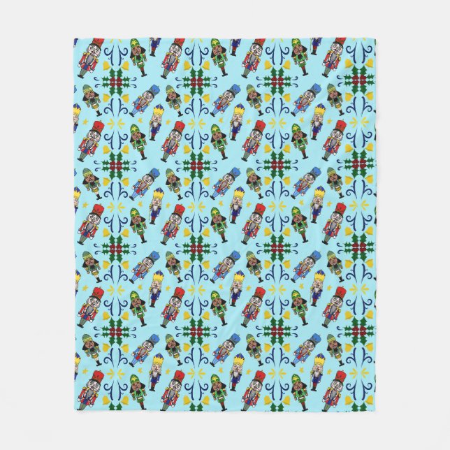 Nutcracker Pattern Blanket (Front)
