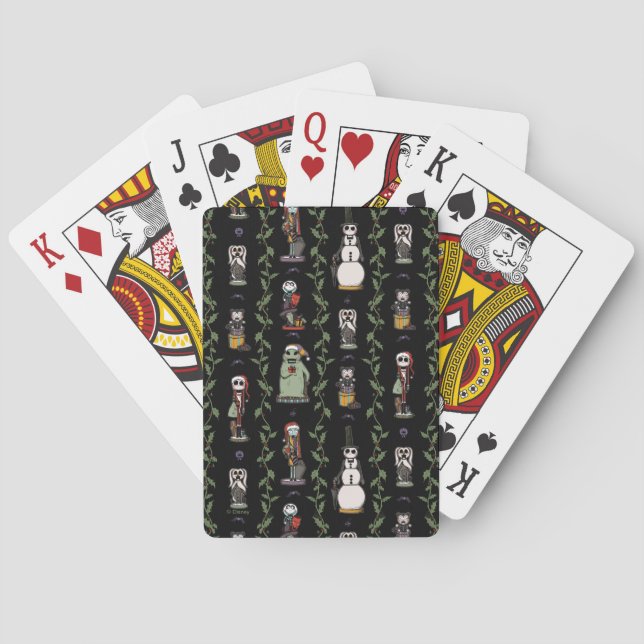 Nutcracker Pattern Playing Cards (Back)