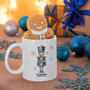 Nutcracker Personalized Christmas Mug
