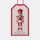 Nutcracker Personalized Cute Pink  Red Christmas 