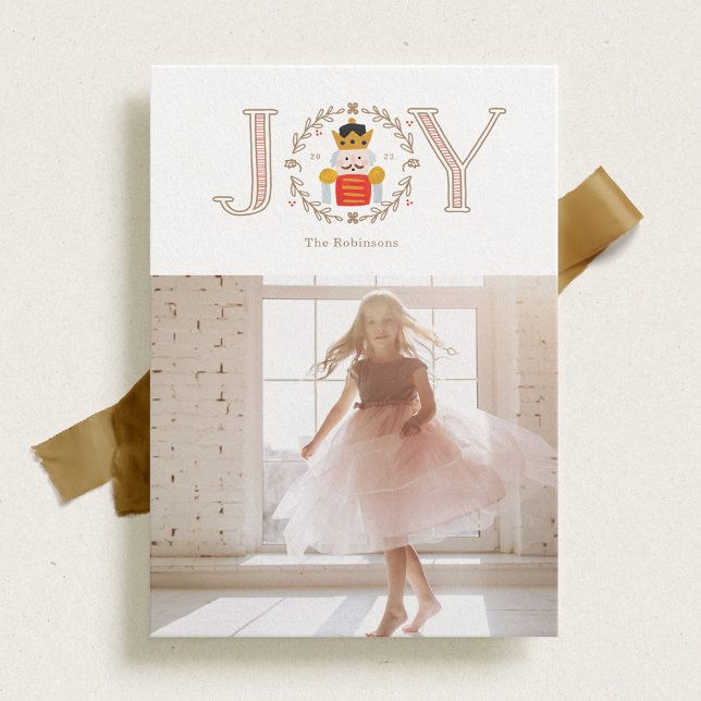 Nutcracker Prince Cartes photos de vacances (Créateur téléchargé)