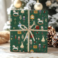 Nutcracker red gold ballerina birthday party