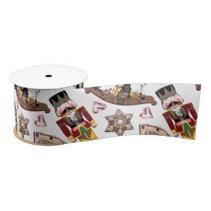 Nutcracker Ribbon Satin Ribbon
