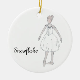 Nutcracker Snowflake Keepsake Ornament