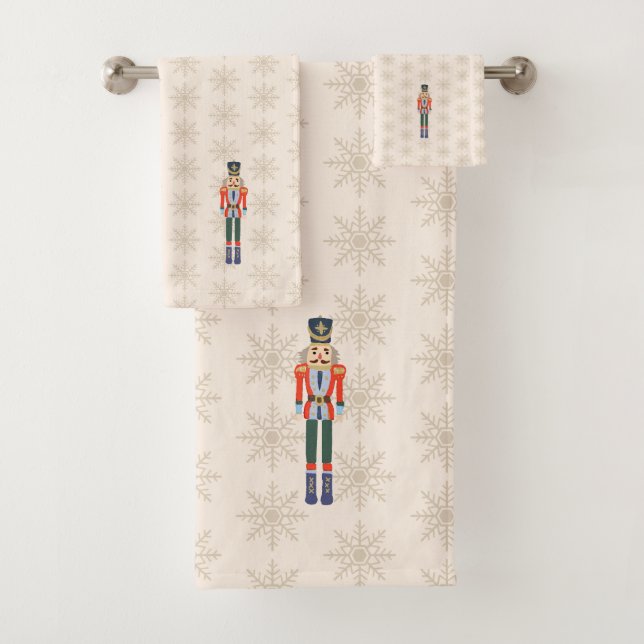 Nutcracker Snowflake Pattern Holiday (En situation)