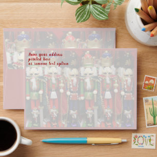 Nutcracker Soldier Christmas  Envelope
