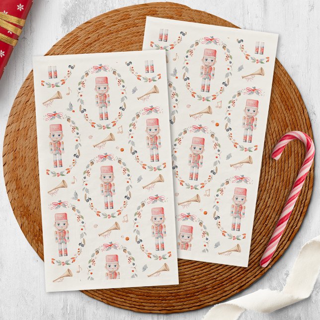 Nutcracker Soldier Christmas  Napkin (Creator Uploaded)