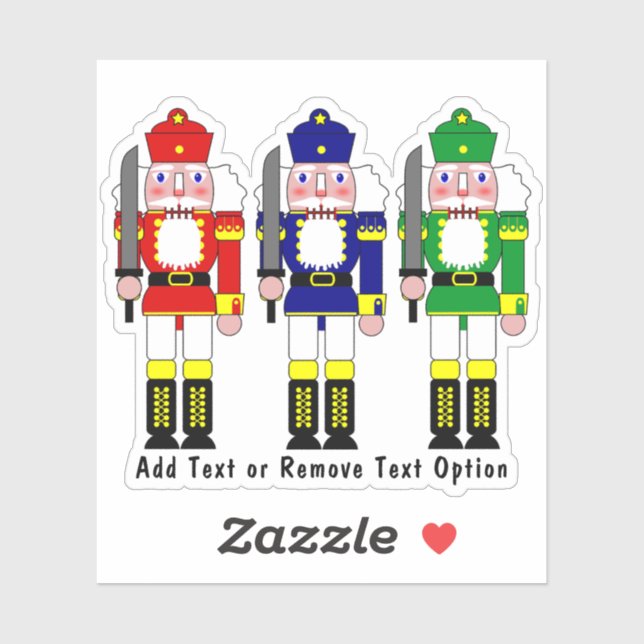 Nutcracker Soldiers Christmas (Sheet)