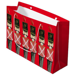 Nutcracker Soldiers Large Gift Bag