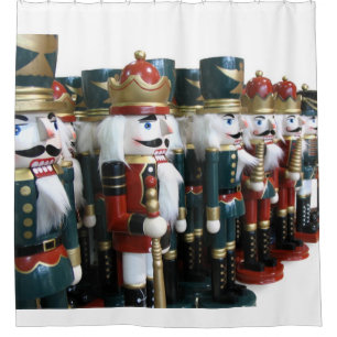 Nutcracker Soldiers Shower Curtain