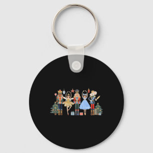 Nutcracker Squad Ballet Dance Matching Family Chri Keychain