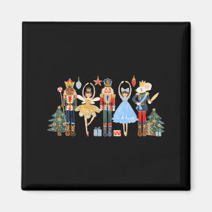 Nutcracker Squad Ballet Dance Matching Family Chri Magnet