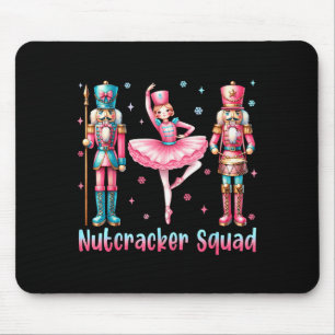 Nutcracker Squad Ballet Dance Merry Christmas Wome Mouse Pad