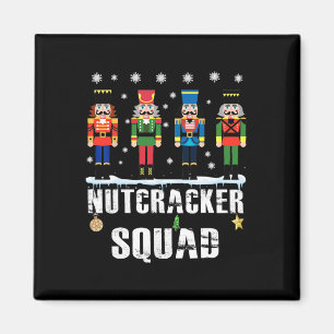 Nutcracker Squad Byllet Dance Matching Family Chri Magnet