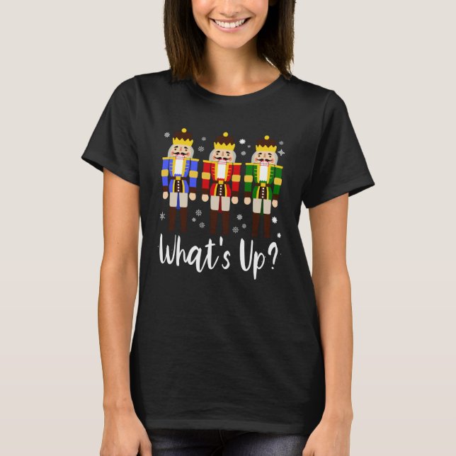 Nutcracker Squad Crew Ballet Dance Groupe Idea Bal T-Shirt (Front)