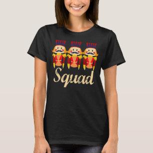 Nutcracker Squad Holiday Ballet Dance T-Shirt
