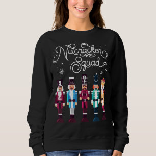 Nutcracker Squad Holiday Christmas Boy Girls Women Sweatshirt