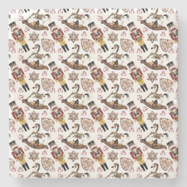 Nutcracker Stone Coaster (Front)