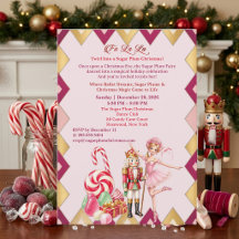Nutcracker & Sugar Plum Fairy Christmas Fa La La
