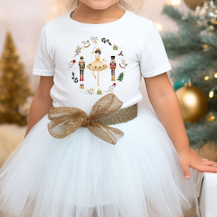 Nutcracker sugar plum fairy winter birthday baby T-Shirt
