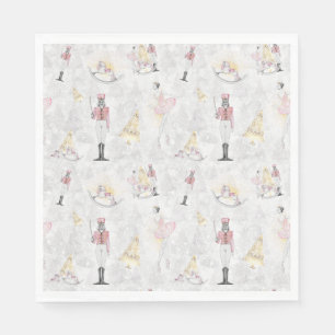 Nutcracker Suite Ballet Ballerina Sugar Plum Fairy Napkin