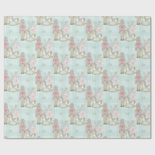 Nutcracker Suite & Pony Plaid Wrapping Paper