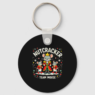 Nutcracker Team Mouse Christmas Ballet Gift Merry Keychain