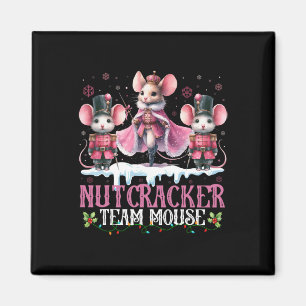 Nutcracker Team Mouse Christmas Dance Llet Merry C Magnet
