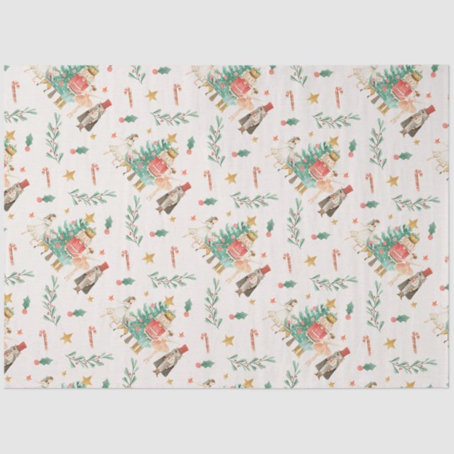 Nutcracker Theme Tissue Paper– Gift Wrap Tissue Paper (Front)