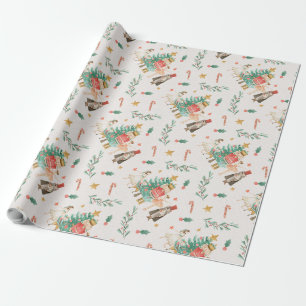 Nutcracker Theme Wrapping Paper-Holiday Gift Wrap