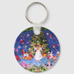 Nutcracker Tree Keychain
